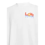 White SAINT Mxxxxxx Saint Love Short Sleeve Tee Design