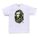 White SAINT Mxxxxxx x Bape Short Sleeve Tee
