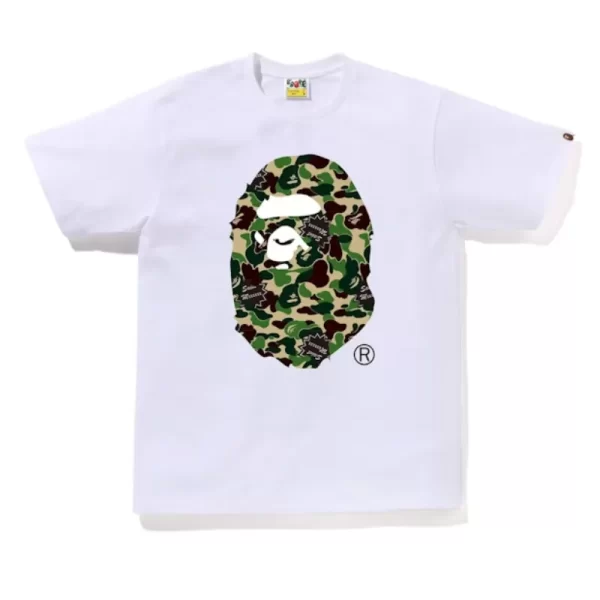 White SAINT Mxxxxxx x Bape Short Sleeve Tee