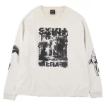 White Saint Michael x Cali Thornhill Dewitt Long Sleeve Tee