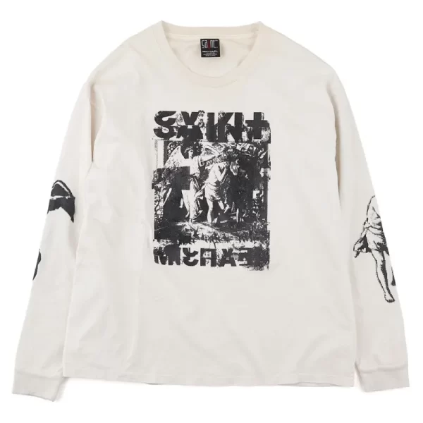 White Saint Michael x Cali Thornhill Dewitt Long Sleeve Tee