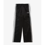 Black Saint Mxxxxxx Striped Polyester Sweatpants