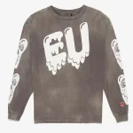 Brown Saint Mxxxxxx x Emotionally Unavailable EU Heart Sweatshirt