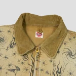 Beige Saint Mxxxxxx x Dr. Woo Deteoit Button-Up Jacket Collar