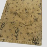 Beige Saint Mxxxxxx x Dr. Woo Double Knee Sweatpants Bottom