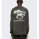 Black SAINT Mxxxxxx Burn of Earth Long Sleeve Tee Back