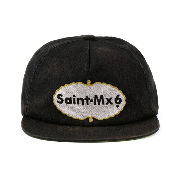 Black SAINT Mxxxxxx Eat Me 5 Panel Cap
