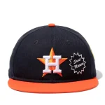 Black SAINT Mxxxxxx × MLB × New Era Houston Astros Cap