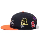 Black SAINT Mxxxxxx × MLB × New Era Houston Astros Cap Side