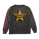 Vintage Black Saint Mxxxxxx Hollywood Long Sleeve Tee