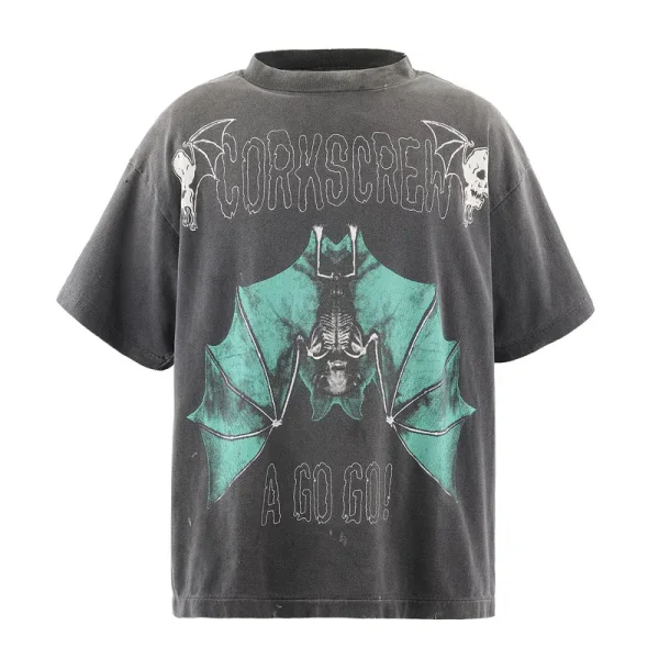 Black Saint Mxxxxxx x Kuroyume Corkscrew T-shirt