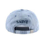 Blue SAINT Mxxxxxx Saint Lacerating 6 Panel Cap Back