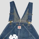 Blue SAINT Mxxxxxx x Denim Tears Distressed Patchwork Denim Overall Front