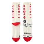 Cream Saint Mxxxxxx Sit Down Sock Back