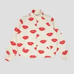 White/Red Saint Mxxxxxx Drizzler Zip-Up Jacket