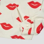 White/Red Saint Mxxxxxx Drizzler Zip-Up Jacket Side