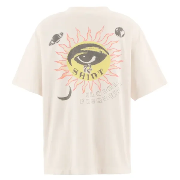 White SAINT Mxxxxxx Saint Eye Short Sleeve Tee Back