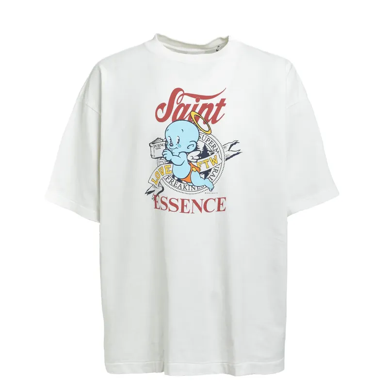 White Saint Mxxxxxx Saint Essence Baby Michael Tee - Saint Mxxxxxx White Saint Mxxxxxx Saint Essence Baby Michael Tee