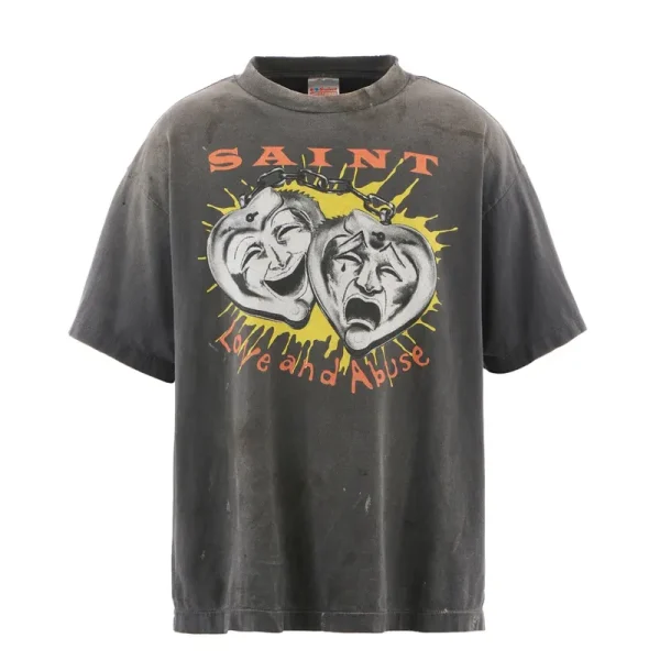 Black Saint Mxxxxxx SAINT Masks Short Sleeve Tee