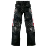 Black Saint Mxxxxxx SAINT Racer Leather Pants