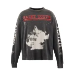Black Saint Mxxxxxx SAINT Youth Beyond Long Sleeve Tee