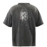 Black Saint Mxxxxxx x Santastic × GEEKS RULE Gangster Tee Back