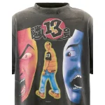 Black Saint Mxxxxxx x Santastic × GEEKS RULE Neighbor Hood 13 Tee Front