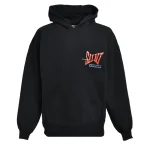 Black St. Michael Ribon Saint Hoodie