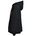 Black St. Michael Ribon Saint Hoodie Side