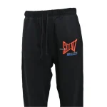 Black St. Michael Ribon Saint Sweatpants Design