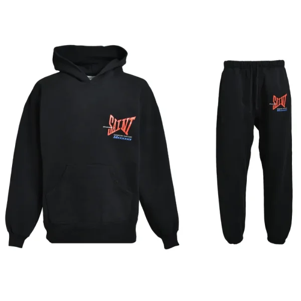 Black St. Michael Ribon Saint Tracksuit