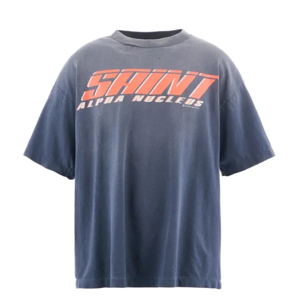 Navy Saint Mxxxxxx Alpha Nucleus Short Sleeve Tee