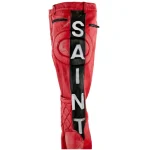 Red Saint Mxxxxxx SAINT Racer Leather Pants Side