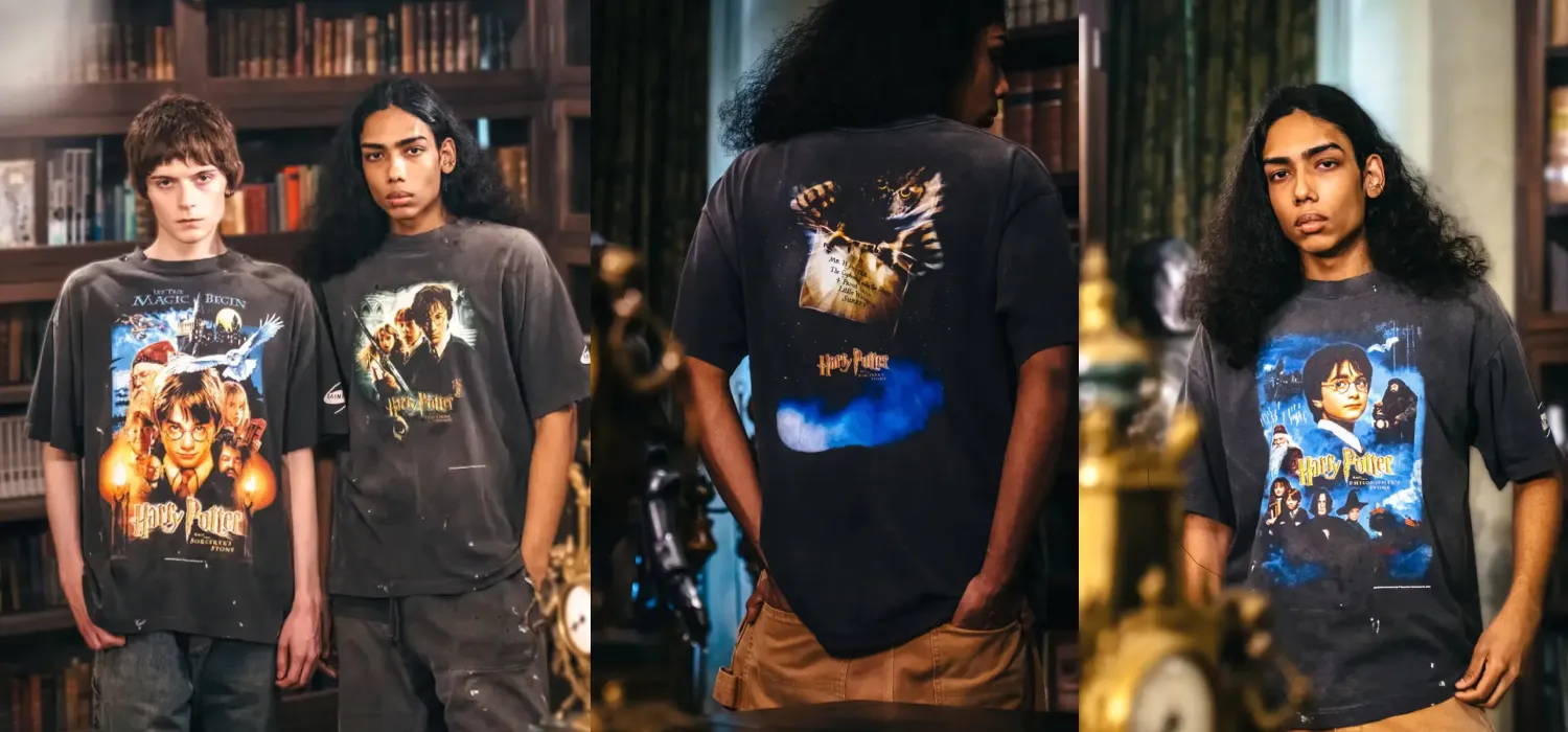 Saint Mxxxxxx Teams Up With ‘Harry Potter’ For Magical New Collection