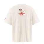 White Saint Mxxxxxx Betty Boop Betty Short Sleeve Tee Back