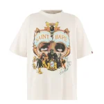 White Saint Mxxxxxx x A BATHING APE Generation Tee