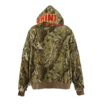 Green Saint Mxxxxxx x A Bathing Ape Bape Shark SAINT Zip-Up Hoodie Back