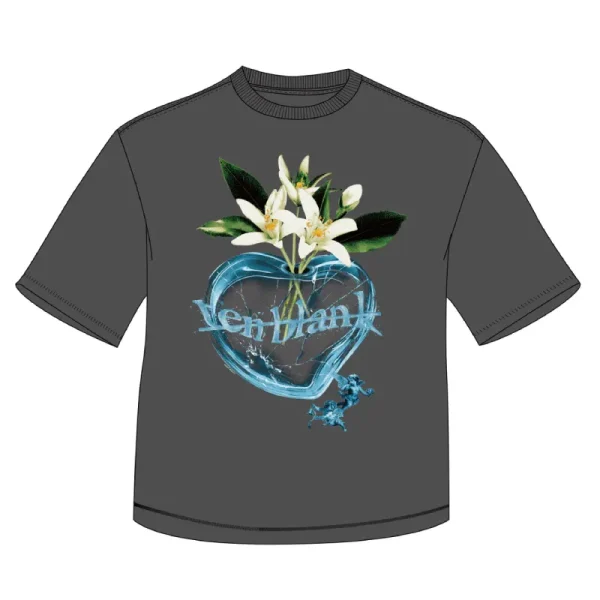 Grey Saint Mxxxxxx x Tenblack Flower Tee