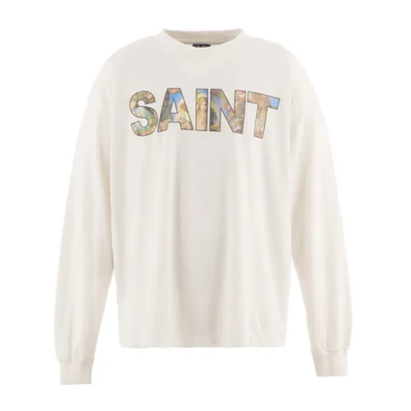 White Saint Mxxxxxx New Body Rules Long Sleeve Tee