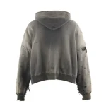 Black Saint Mxxxxxx Double Face Zip-Up Hoodie Back