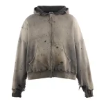 Black Saint Mxxxxxx Double Face Zip-Up Hoodie