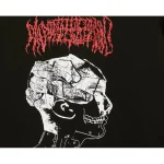 Black Saint Mxxxxxx x N.HOOLYWOOD Anniversary T-Shirt Front