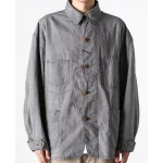 Blue SAINT Mxxxxxx x BerBerJin Stripe Denim Jacket Front