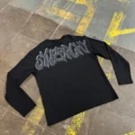 Black/Black Synarchy Double Long Sleeve Tee