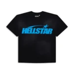Black/Blue Hellstar Classic Tee Shirt