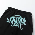 Black/Blue SYNA World SYNA Logo Sweatpants - Image 2