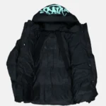 Black/Blue Syna World SYNA Logo Zip-Up Jacket - Image 3