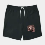 Black Central Cee Can't Rush Greatness Shorts