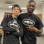 Black Corteiz RTW x Central Cee 23 Chain Tee - Image 2