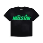 Black/Green Hellstar Studios classic T-shirt